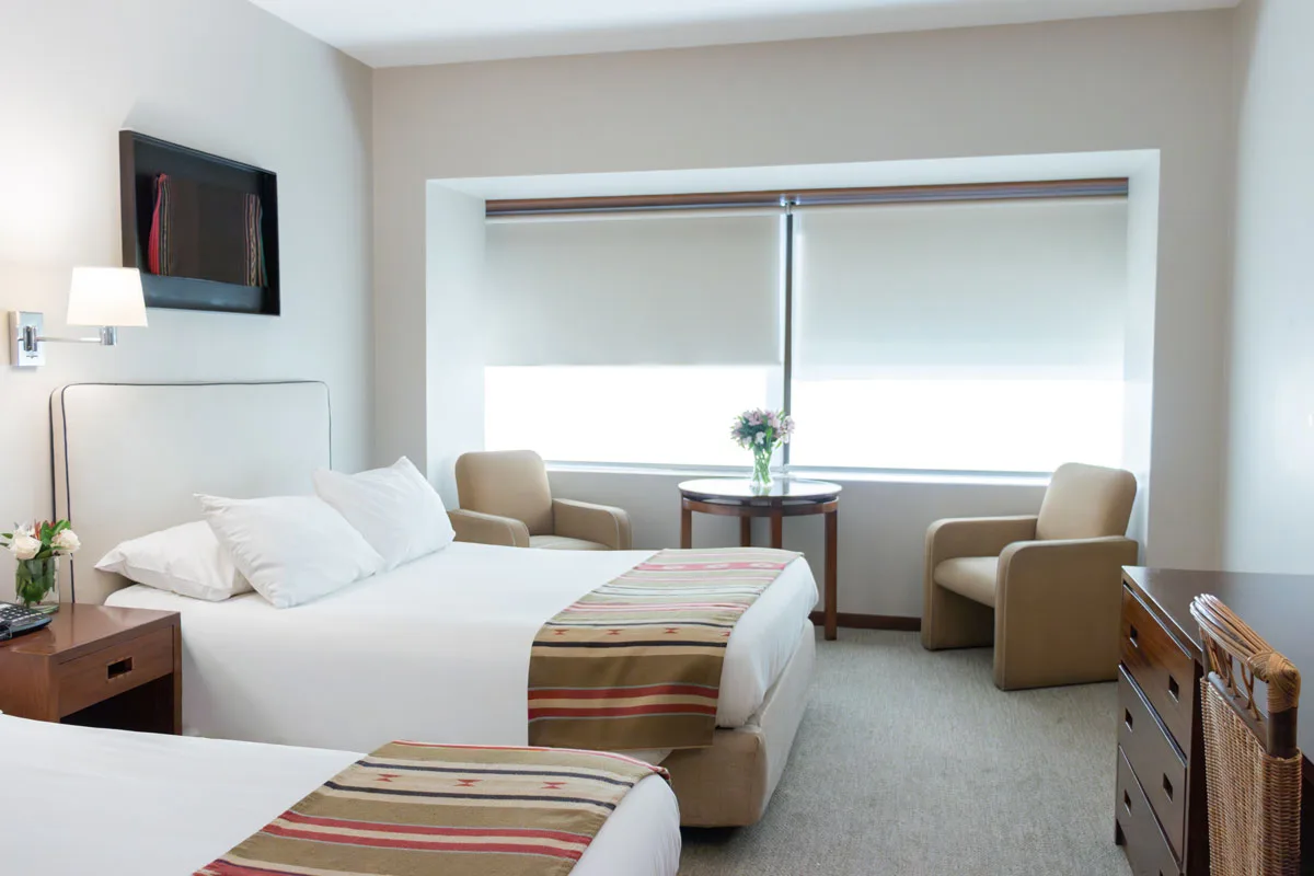 Habitación estándar con dos camas