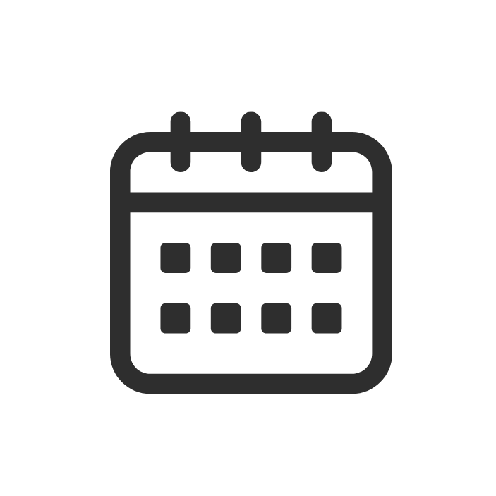 Ícono de calendario para consultar disponibilidad y reservar una estadía en Hotel Santa Cruz Colchagua.