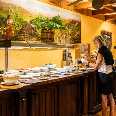 Desayuno Hotel Santa Cruz
