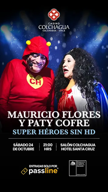 Mauricio Flores y Paty Cofre - Super héroes sin HD
